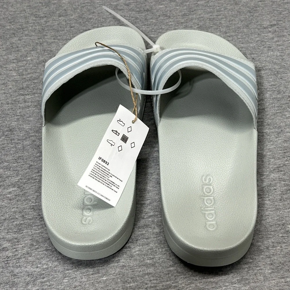 Adidas Adilette Shower Unisex Slip On Slide Sandal Shoe Men's 8 Women's 9